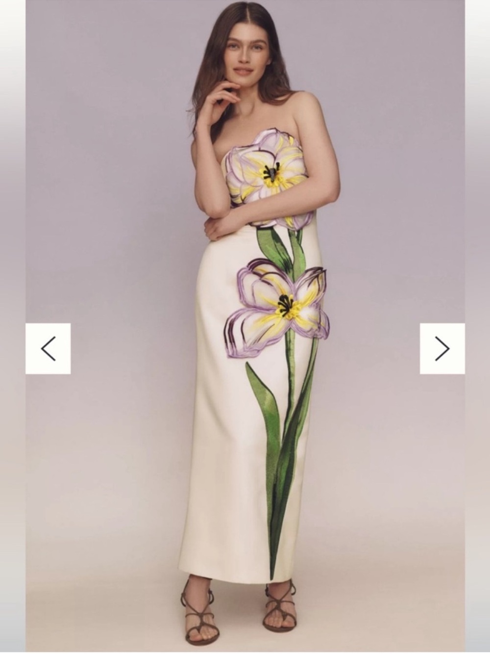 Leo Lin Flower Rayna Dress